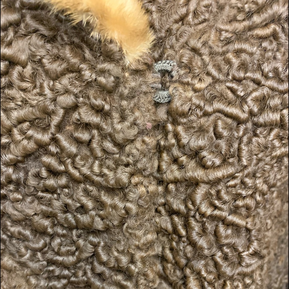 Brown mink jacket - Picture 5 of 16